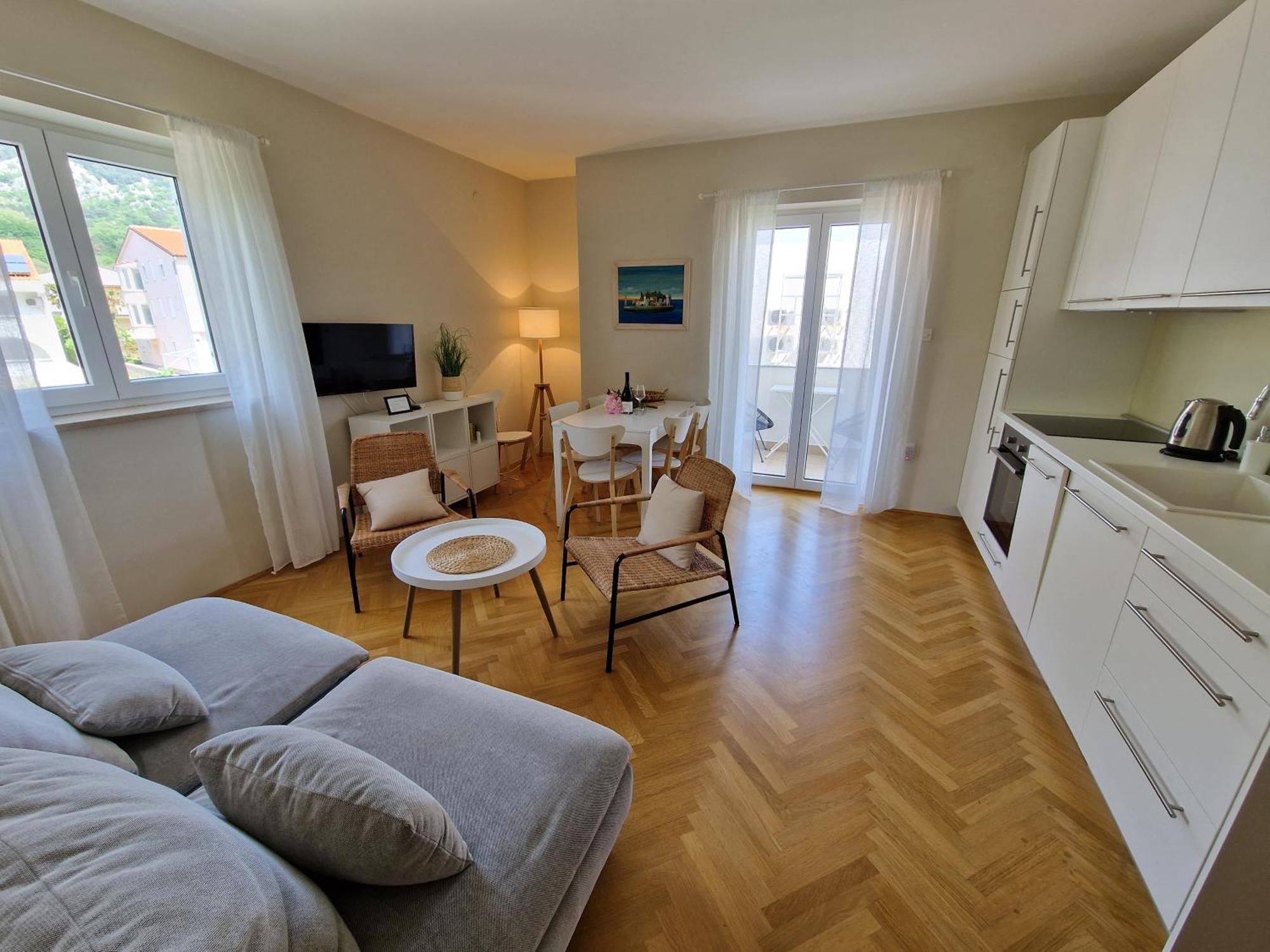 Apartments Josipa Baška Eksteriør bilde