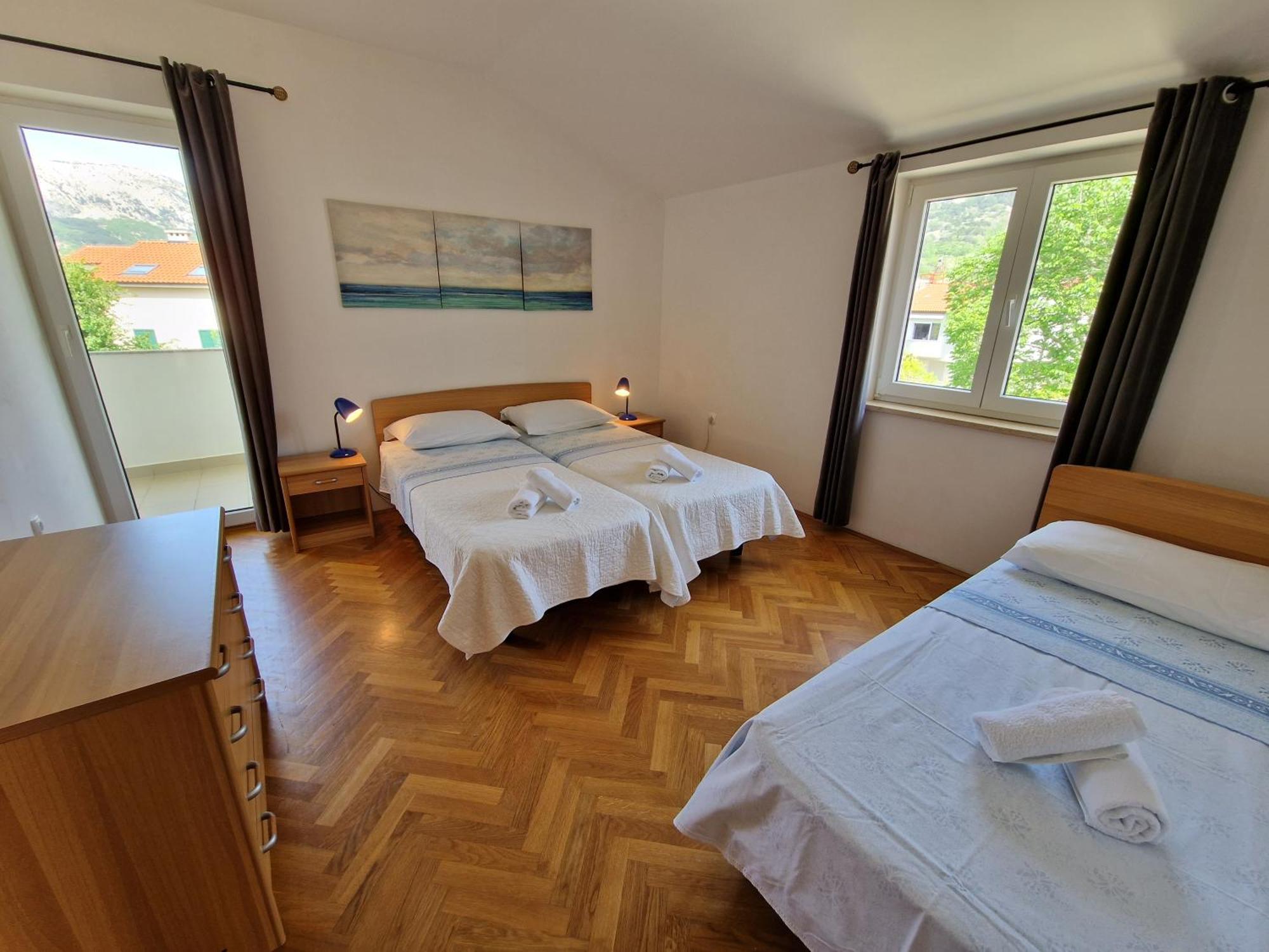 Apartments Josipa Baška Eksteriør bilde